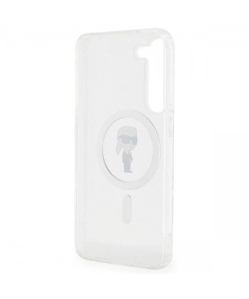 Karl Lagerfeld IML Ikonik MagSafe case for Samsung Galaxy S23+ - transparent