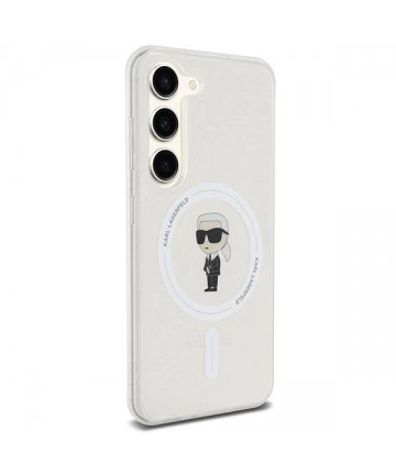 Karl Lagerfeld IML Ikonik MagSafe case for Samsung Galaxy S23 - transparent