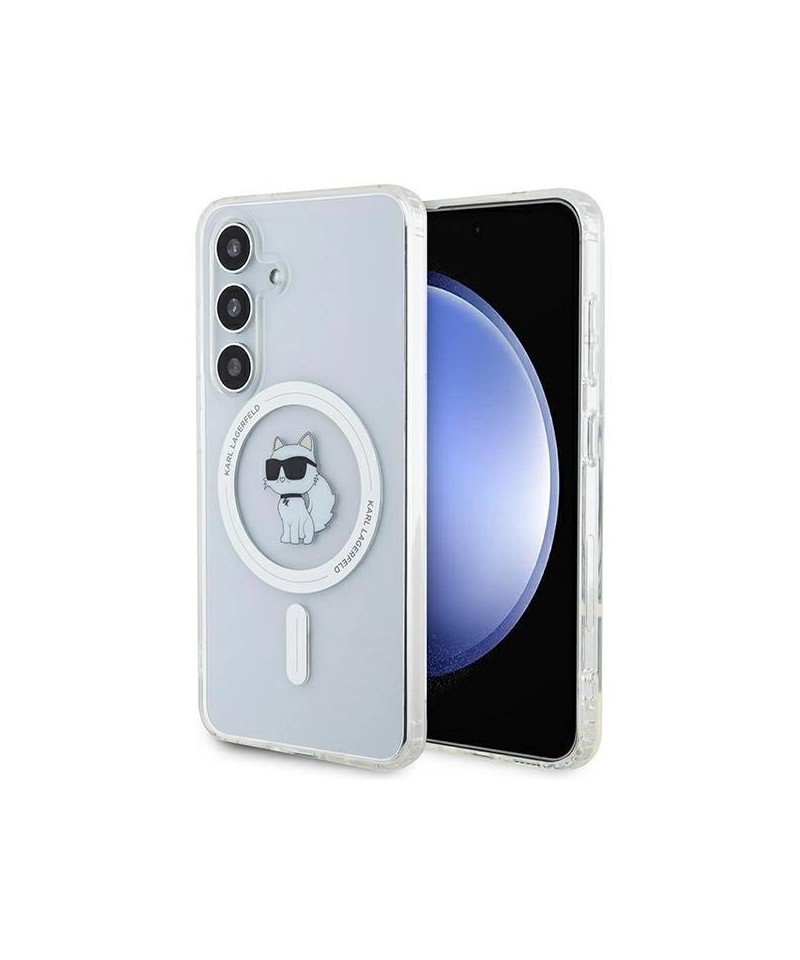 Karl Lagerfeld IML Choupette MagSafe case for Samsung Galaxy S24 - transparent