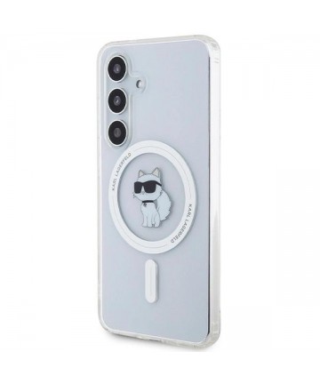 Karl Lagerfeld IML Choupette MagSafe case for Samsung Galaxy S24 - transparent