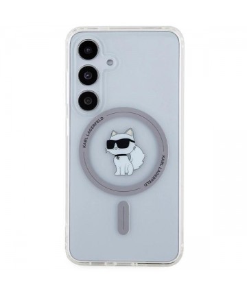 Karl Lagerfeld IML Choupette MagSafe case for Samsung Galaxy S24 - transparent