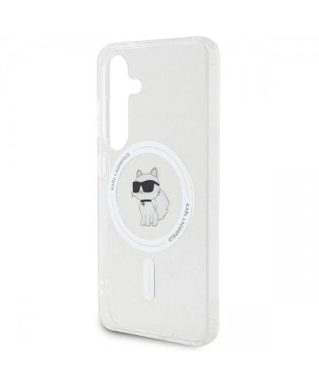 Karl Lagerfeld IML Choupette MagSafe case for Samsung Galaxy S24 - transparent