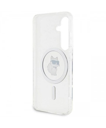Karl Lagerfeld IML Choupette MagSafe case for Samsung Galaxy S24 - transparent