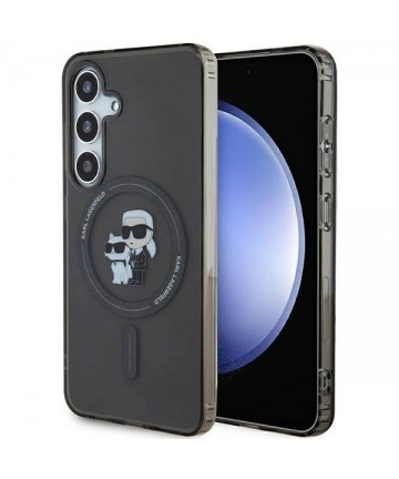 Karl Lagerfeld IML Karl&Choupette MagSafe case for Samsung Galaxy S24 - black