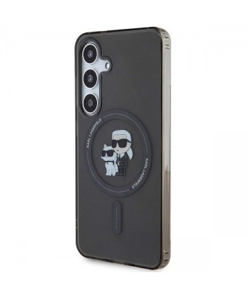 Karl Lagerfeld IML Karl&Choupette MagSafe case for Samsung Galaxy S24 - black
