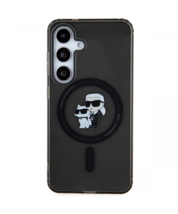 Karl Lagerfeld IML Karl&Choupette MagSafe case for Samsung Galaxy S24 - black