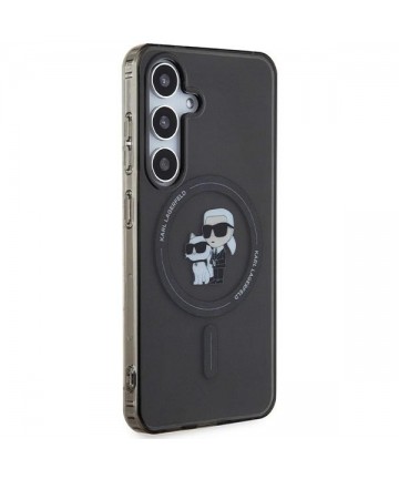 Karl Lagerfeld IML Karl&Choupette MagSafe case for Samsung Galaxy S24 - black