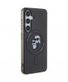 Karl Lagerfeld IML Karl&Choupette MagSafe case for Samsung Galaxy S24 - black