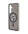 Karl Lagerfeld IML Karl&Choupette MagSafe case for Samsung Galaxy S24 - black