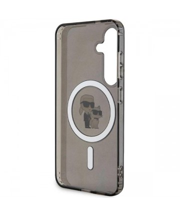 Karl Lagerfeld IML Karl&Choupette MagSafe case for Samsung Galaxy S24 - black