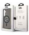 Karl Lagerfeld IML Karl&Choupette MagSafe case for Samsung Galaxy S24 - black