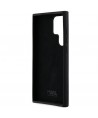 Karl Lagerfeld Silicone Ikonik Metal Pin case for Samsung Galaxy S23 Ultra - black