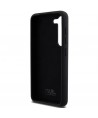 Karl Lagerfeld Silicone Ikonik Metal Pin case for Samsung Galaxy S23+ - black