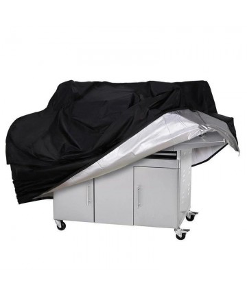 Waterproof grill cover, bicycle cover, bike cover, garden furniture cover, XXL cover, black