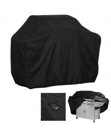 Waterproof grill cover, bicycle cover, bike cover, garden furniture cover, XXL cover, black