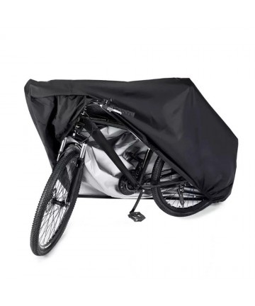 Waterproof grill cover, bicycle cover, bike cover, garden furniture cover, XXL cover, black