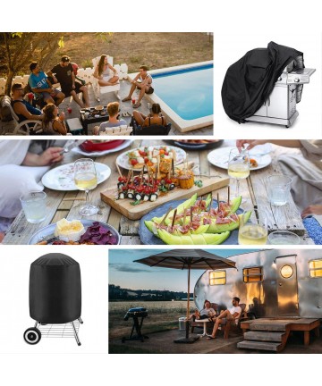 Waterproof grill cover, bicycle cover, bike cover, garden furniture cover, XXL cover, black