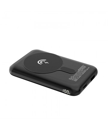 Dudao TGK1 power bank with MagSafe wireless charger 20W 10000mAh black (TGK1-black)