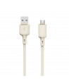 Dudao L7SM USB-A - micro USB cable 5A 1m - beige