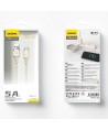 Dudao L7SM USB-A - micro USB cable 5A 1m - beige