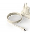 Dudao L7SCC USB-C - USB-C cable 100W 2m - beige