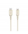 Dudao L7SCL USB-C - Lightning 30W 2m cable - beige