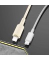 Dudao L7SCL USB-C - Lightning 30W 2m cable - beige