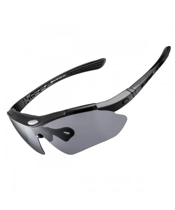 Rockbros 10003 polarized cycling glasses - black