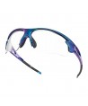 Rockbros 10069 UV400 Cycling Glasses - Blue