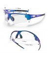 Rockbros 10069 UV400 Cycling Glasses - Blue