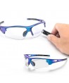 Rockbros 10069 UV400 Cycling Glasses - Blue