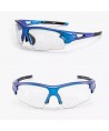Rockbros 10069 UV400 Cycling Glasses - Blue