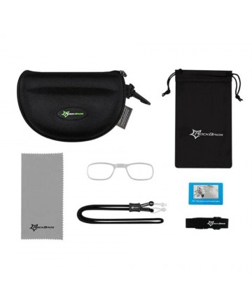 Rockbros 10141 photochromic UV400 cycling glasses - red