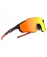 Rockbros 10182 polarizing cycling glasses - red