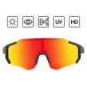 Rockbros 10182 polarizing cycling glasses - red