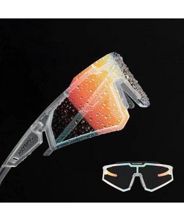 Rockbros SP291 photochromic UV400 cycling glasses - white