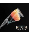 Rockbros SP291 photochromic UV400 cycling glasses - white