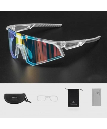 Rockbros SP291 photochromic UV400 cycling glasses - white