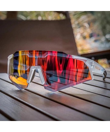 Rockbros SP291 photochromic UV400 cycling glasses - white