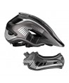 Rockbros TT-32SBTG-S children's bicycle helmet with removable chinbar, size S - gray
