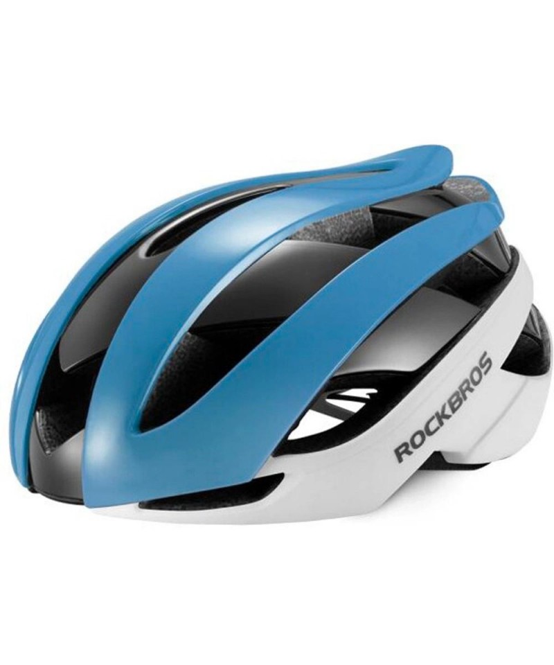 Rockbros bicycle helmet 10110004003 size L - blue and white