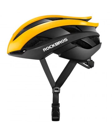 Rockbros 10110004005 bicycle helmet, size L - yellow and black