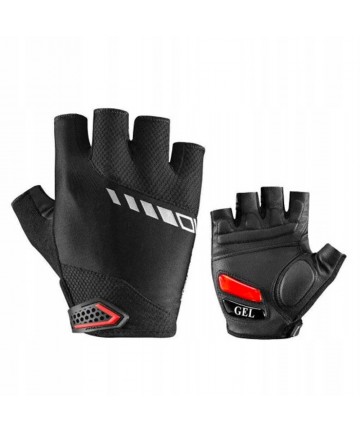 Rockbros S143-BK XL cycling gloves with gel inserts - black