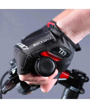 Rockbros S143-BK XL cycling gloves with gel inserts - black