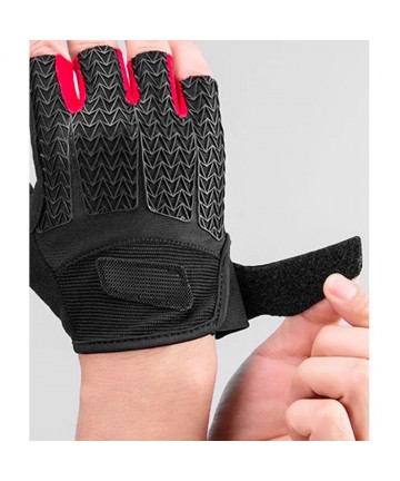 Rockbros S169BR XXL cycling gloves with gel inserts - black and red