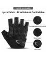 Rockbros S169BGR XXL cycling gloves with gel inserts - gray
