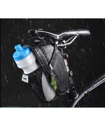 Rockbros C7-1 waterproof bicycle bag with saddle mounting 1.5l - black