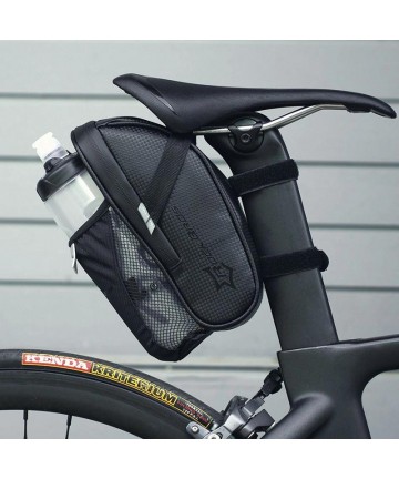 Rockbros C7-1 waterproof bicycle bag with saddle mounting 1.5l - black