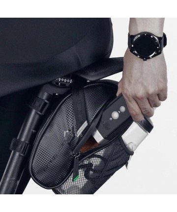 Rockbros C7-1 waterproof bicycle bag with saddle mounting 1.5l - black
