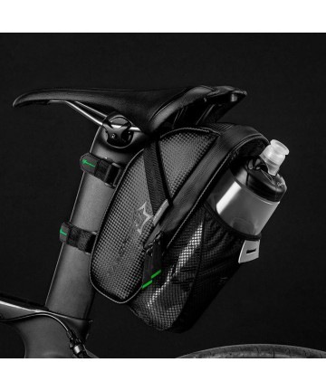 Rockbros C7-1 waterproof bicycle bag with saddle mounting 1.5l - black